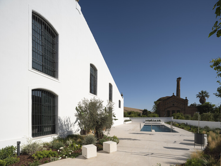 De la Riva Sherry Homes / Juan Vega Arquitectos - Exterior Photography, Courtyard