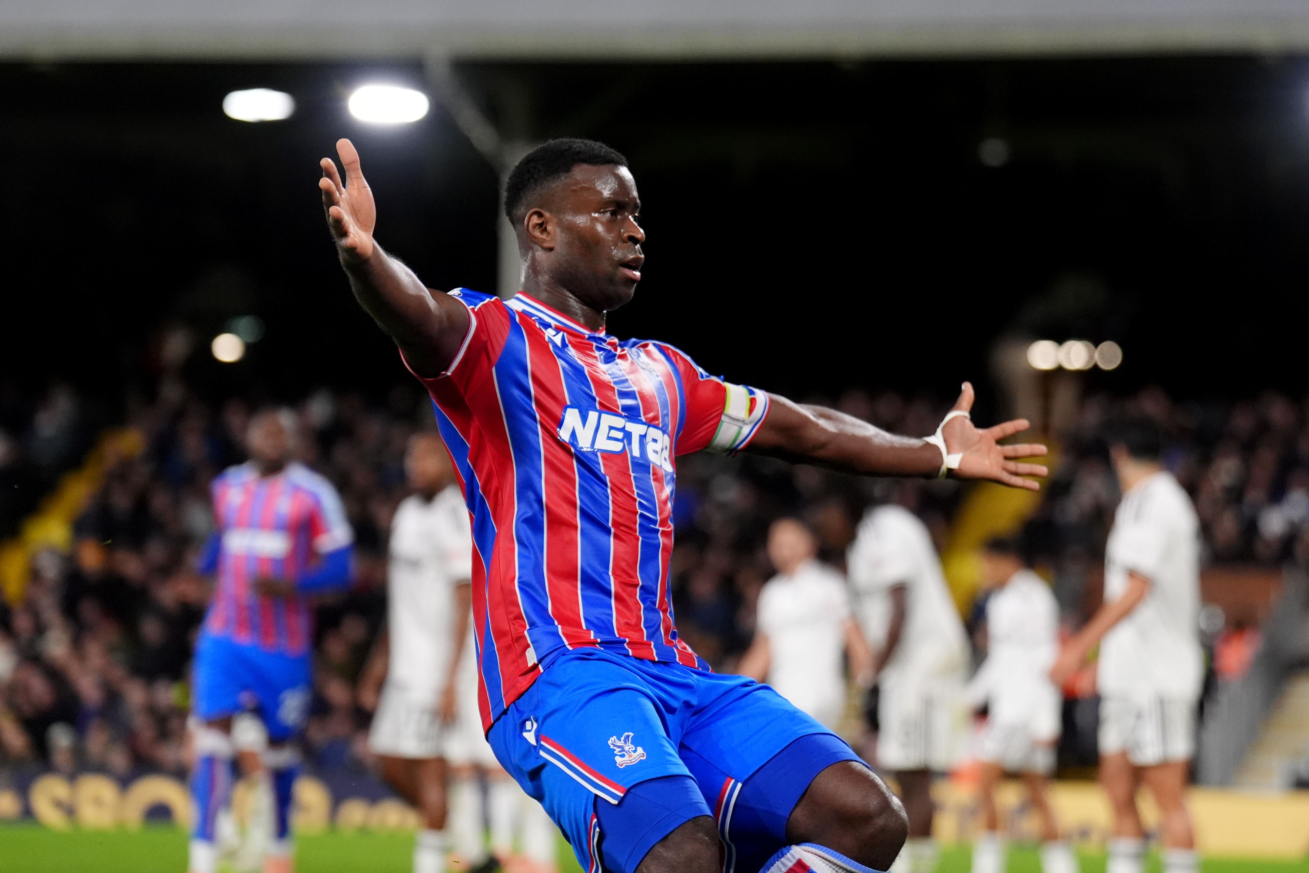Crystal Palace captain Marc Guehi is a wanted man (John Walton/PA)