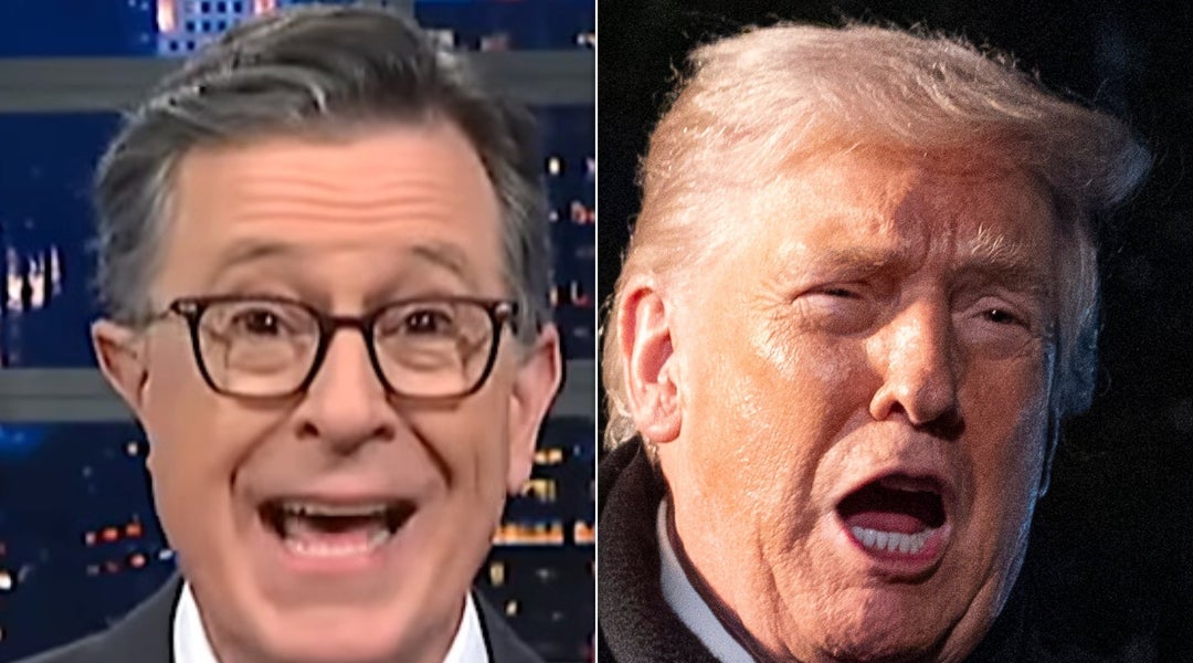 Stephen Colbert Ruthlessly Taunts His CBS Bosses With A Biting Trump Reminder