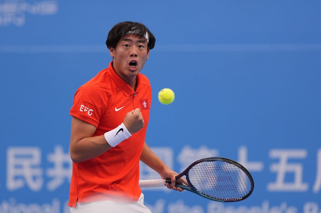 Coleman Wong Chak-lam will play at the Hong Kong Tennis Open 2026, held in Victoria Park. Photo: Eugene Lee