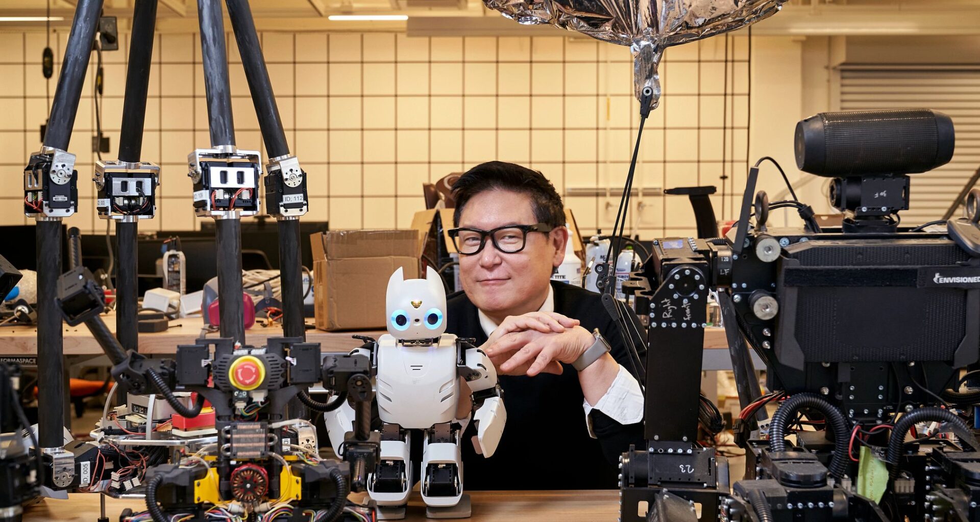 Dennis Hong Builds Robots — and Shares Plans for Free