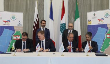 Lebanon inks deal with international firms to explore gas in offshore area bordering Israel