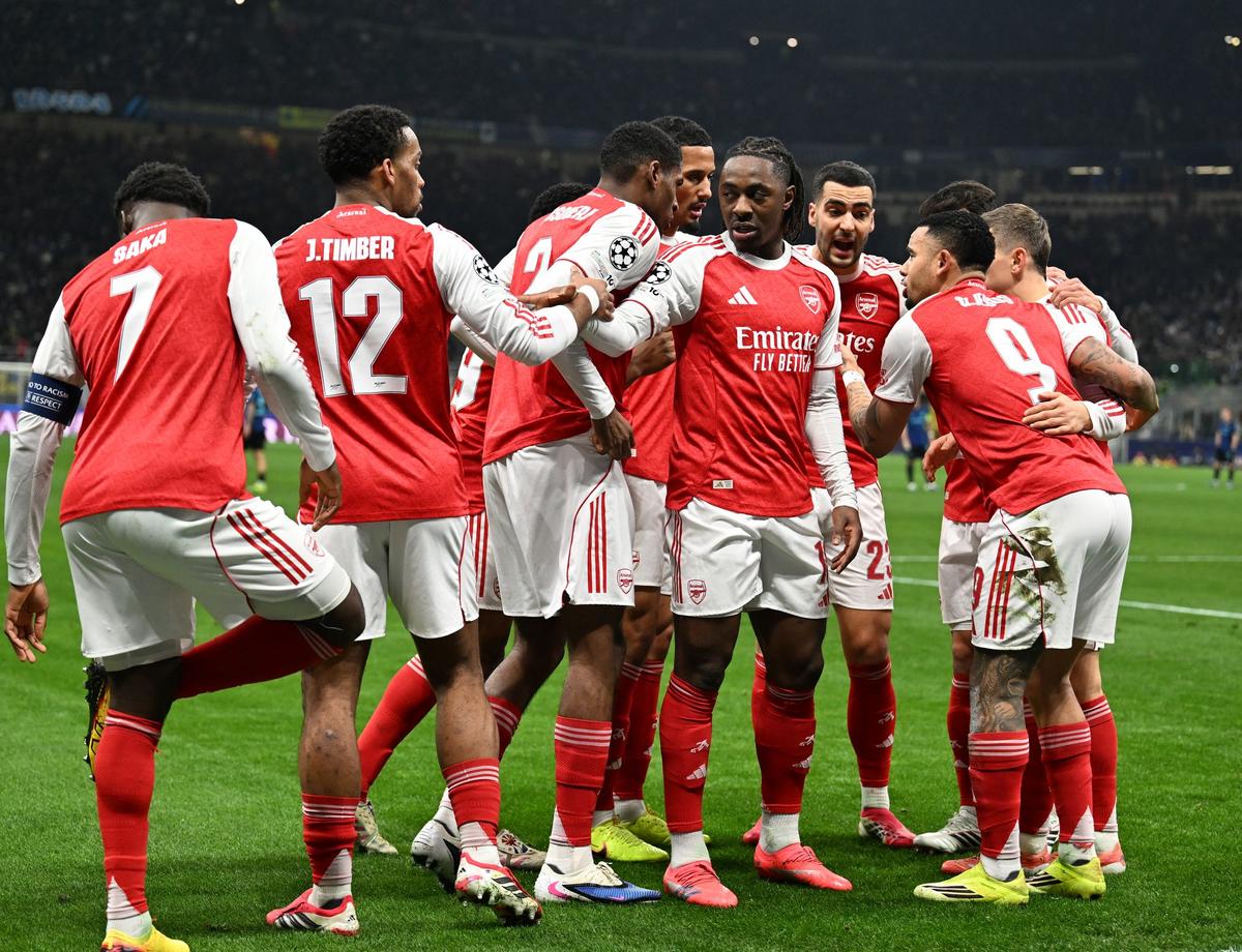 Who can Arsenal FC face in Champions League last-16 knockout stage?
