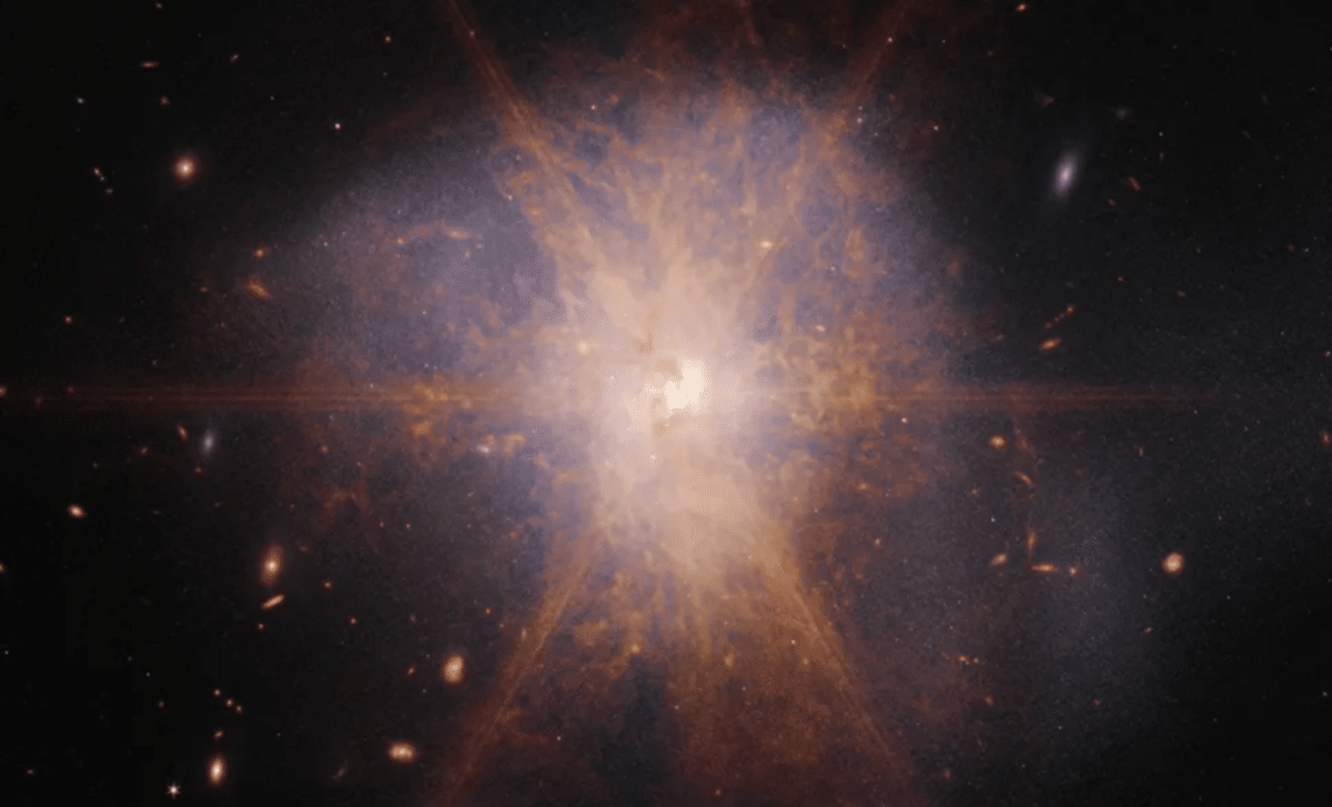 Astronomers Discover Magnetic Highways In Galaxies Merging At 1.1 Million Mph