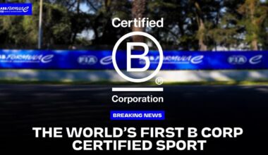 Formula E disrupts global sports landscape as world's first B Corp certified sport