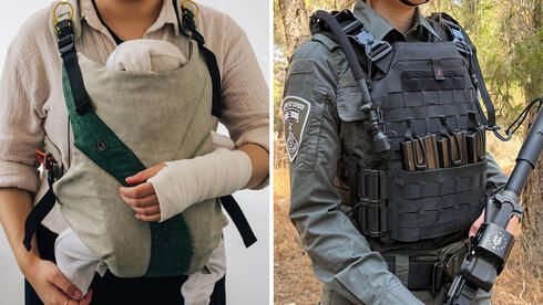 A body-fitted vest for women and a baby carrier for amputees: practical design soluti