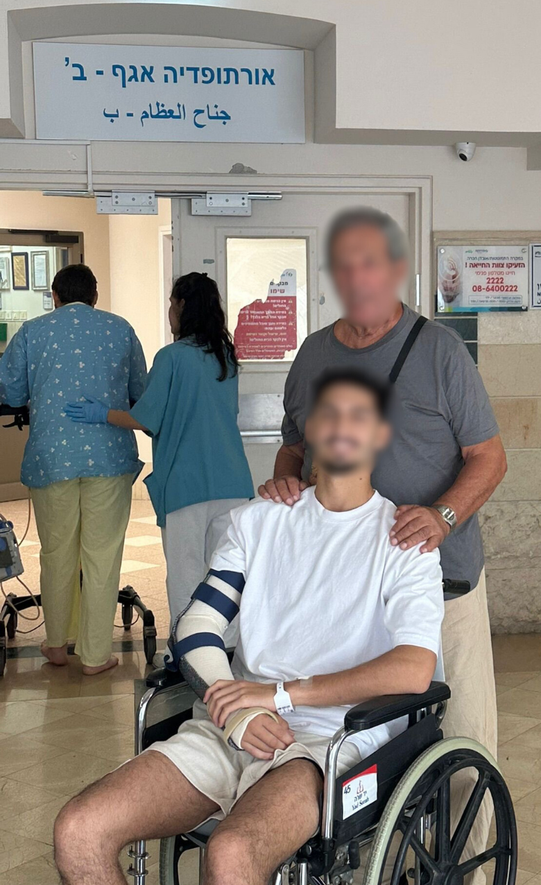 דובר צה"ל פצועים עזה סמל ל' רב"ט ג'  - איכות טובה