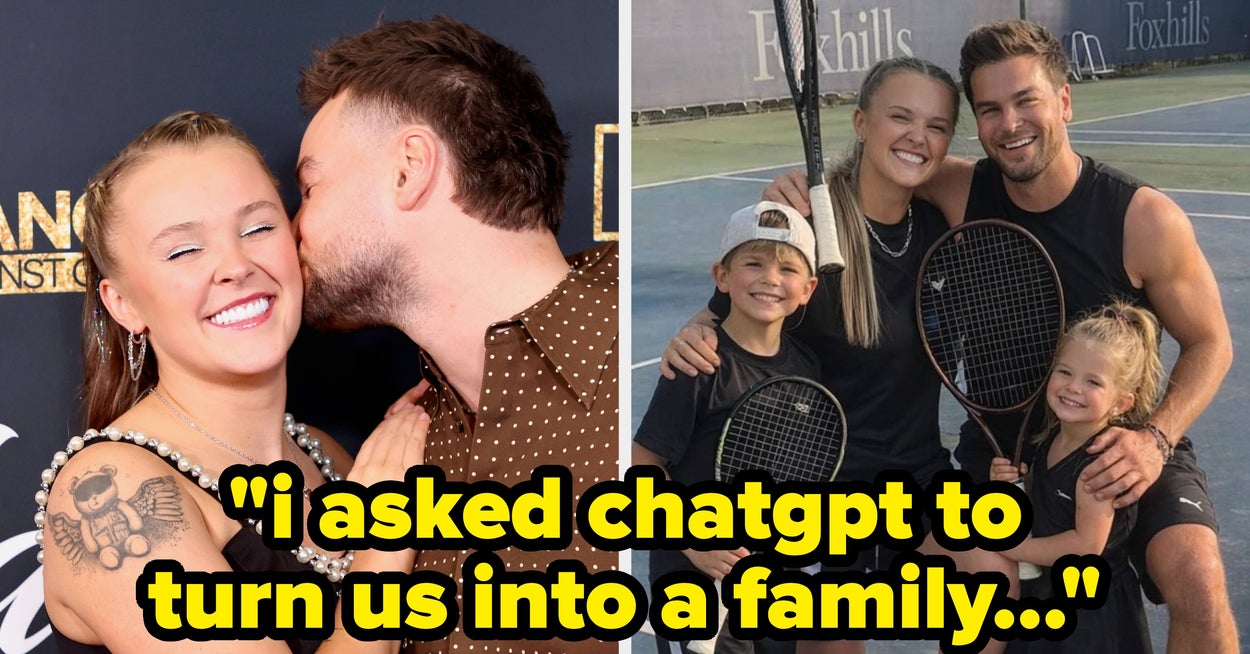 After Sharing AI Pics Of Their Future Family, JoJo Siwa Opened Up About Wanting Kids With Chris Hughes - buzzfeed.com