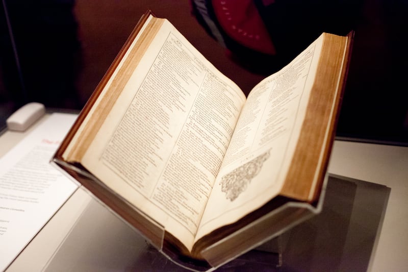 Shakespeare's first folio