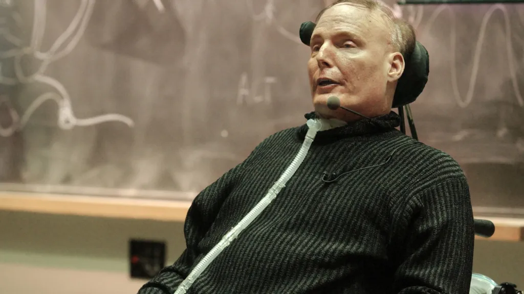 Christopher Reeve in Smallville episode Rosetta (Season 2, Episode 17)