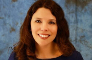 A photo of Medtronic VP and Diabetes Chief Corporate Governance and Securities Counsel Courtney Nelson Wills.