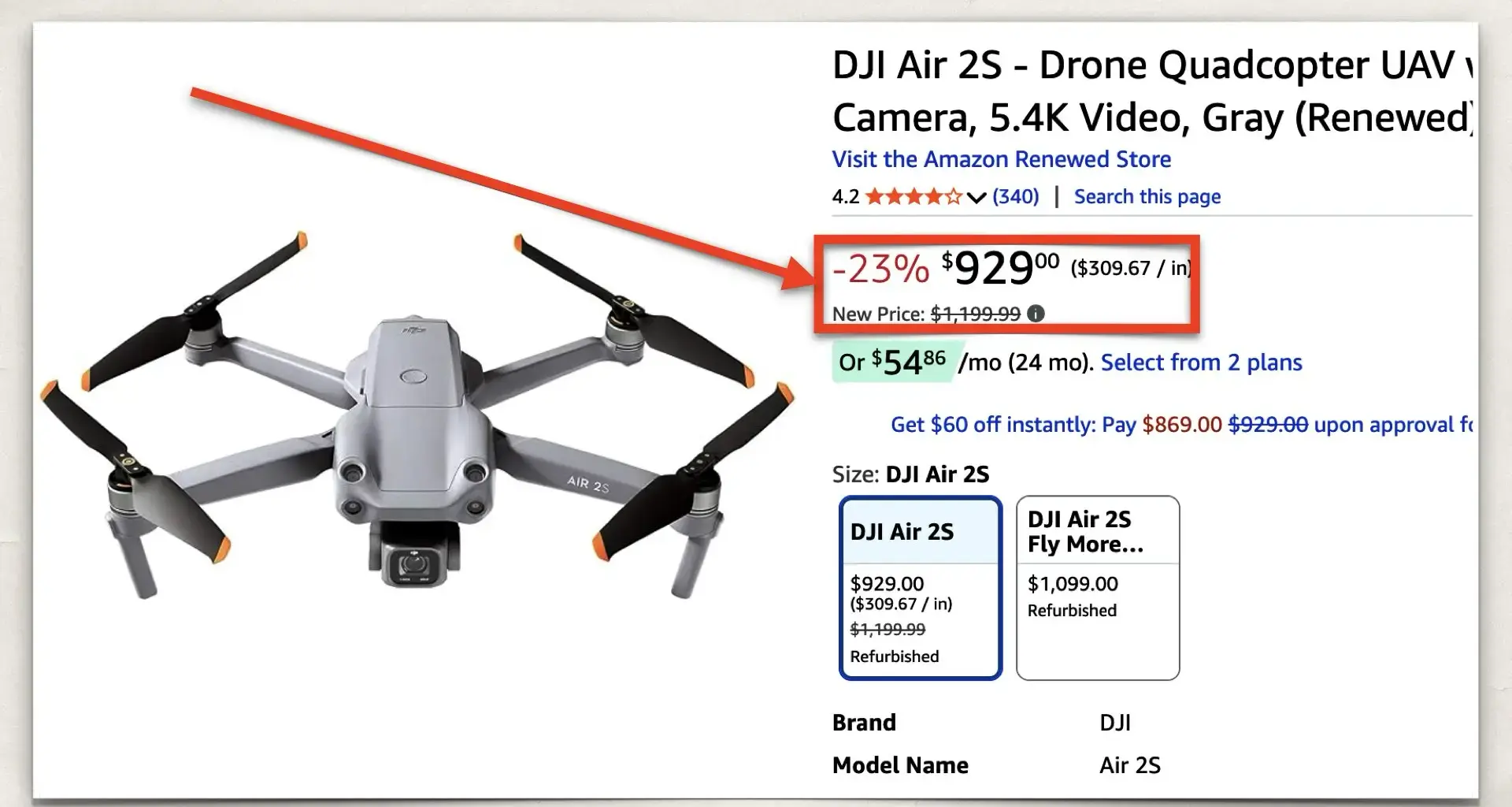 DJI Air 2S Renewed Is Still a Solid Option on Amazon Renewed