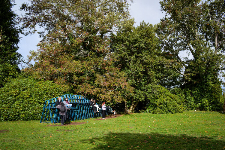 Isla Teja Performance Pavilions / Dum Dum Lab - Exterior Photography, Garden