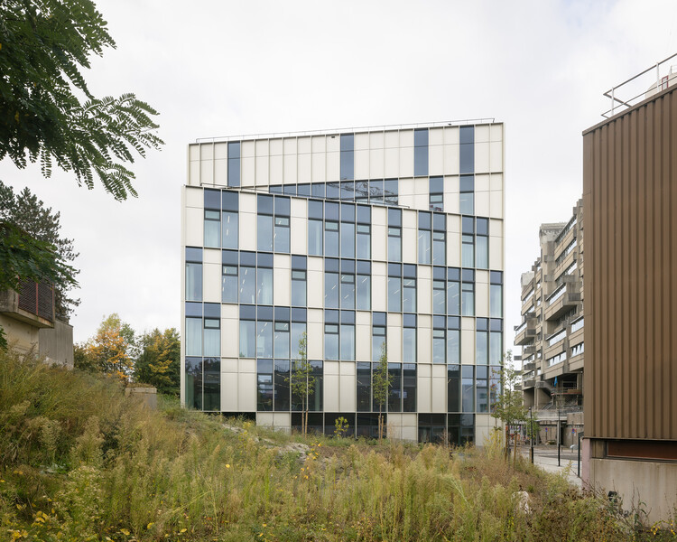 Learning and Innovation Center / evr-Architecten - Exterior Photography, Glass