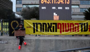 After 844 Days, Israelis to turn off clock marking time since October 7 attack