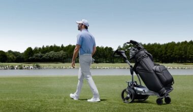 NAVEE Eagle F1X Golf Push Cart