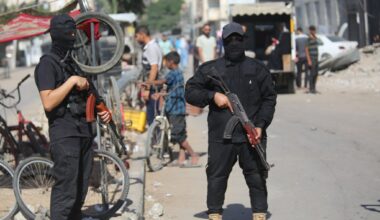 Hamas said to seek role in Gaza for its police officers, whom Israel views as terrorists