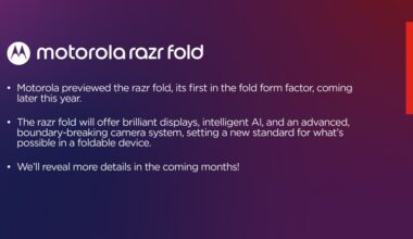 Motorola’s first book-style foldable leaks