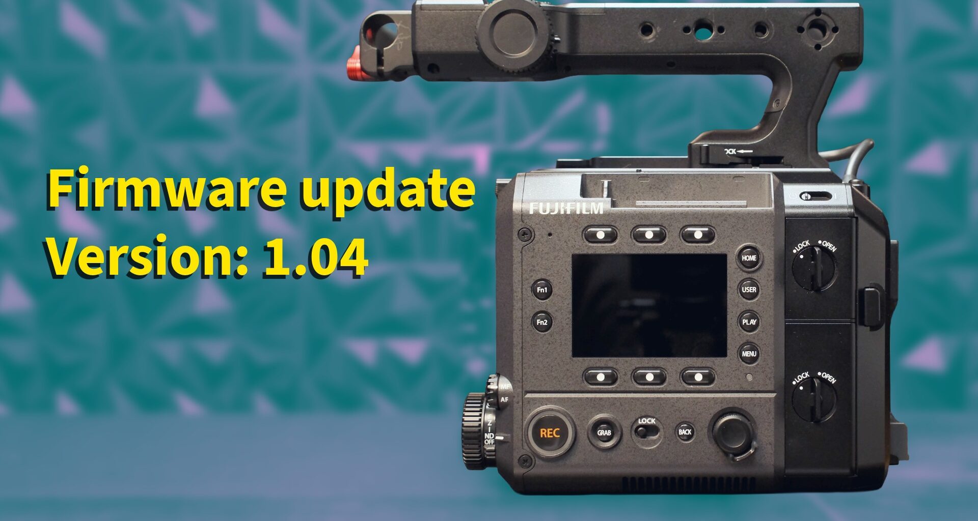 FUJIFILM GFX ETERNA 55 Firmware Version 1.04 Released – Display Delay of External Monitor Improved