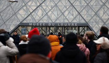 Paris' Louvre museum opens but some parts stay closed as staff resume strike