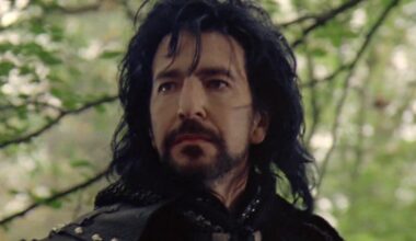Alan Rickman as the Sheriff of Nottingham in Robin Hood: Prince of Thieves