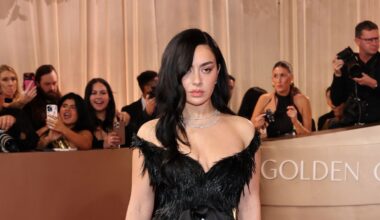 Charli XCX Ushers in a New Style Era at the 2026 Golden Globes