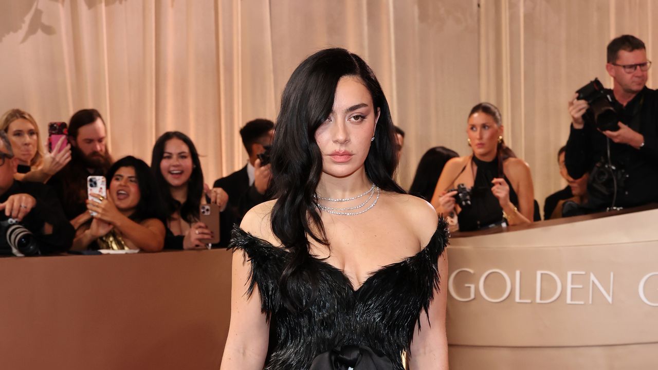 Charli XCX Ushers in a New Style Era at the 2026 Golden Globes