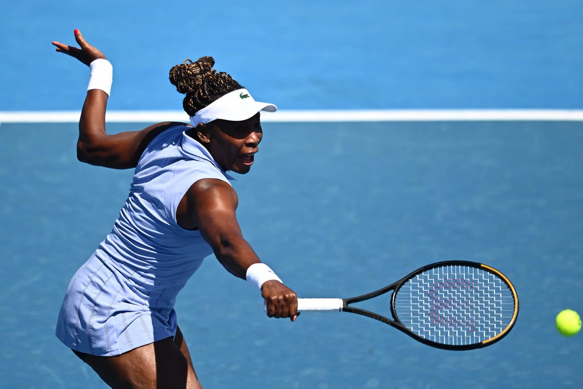 Venus Williams, 45, loses to Tatjana Maria, 38, in WTA’s highest combined age match