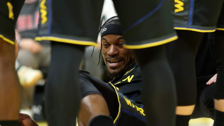 Jimmy Butler injury update, Jimmy Butler ACL Injury, Jimmy Butler injury return timeline, Butler injury recovery, Jimmy Butler ACL injury recovery, Warriors injury news, Jonathan Kuminga trade rumors, Warriors trade rumors, Stephen Curry, Steve Kerr, Jimmy Butler trade rumors, Kuminga Warriors future