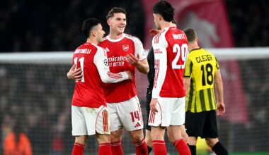 Arsenal 3 - 2 FK Kairat Almaty - Match Report