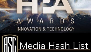 ASC Nominated for 2026 HPA Innovation & Technology Award