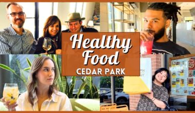 Healthy Food in Cedar Park - Collage