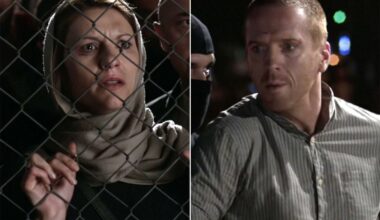 Claire Danes reveals 'Homeland' filming mishap during Brody's death scene