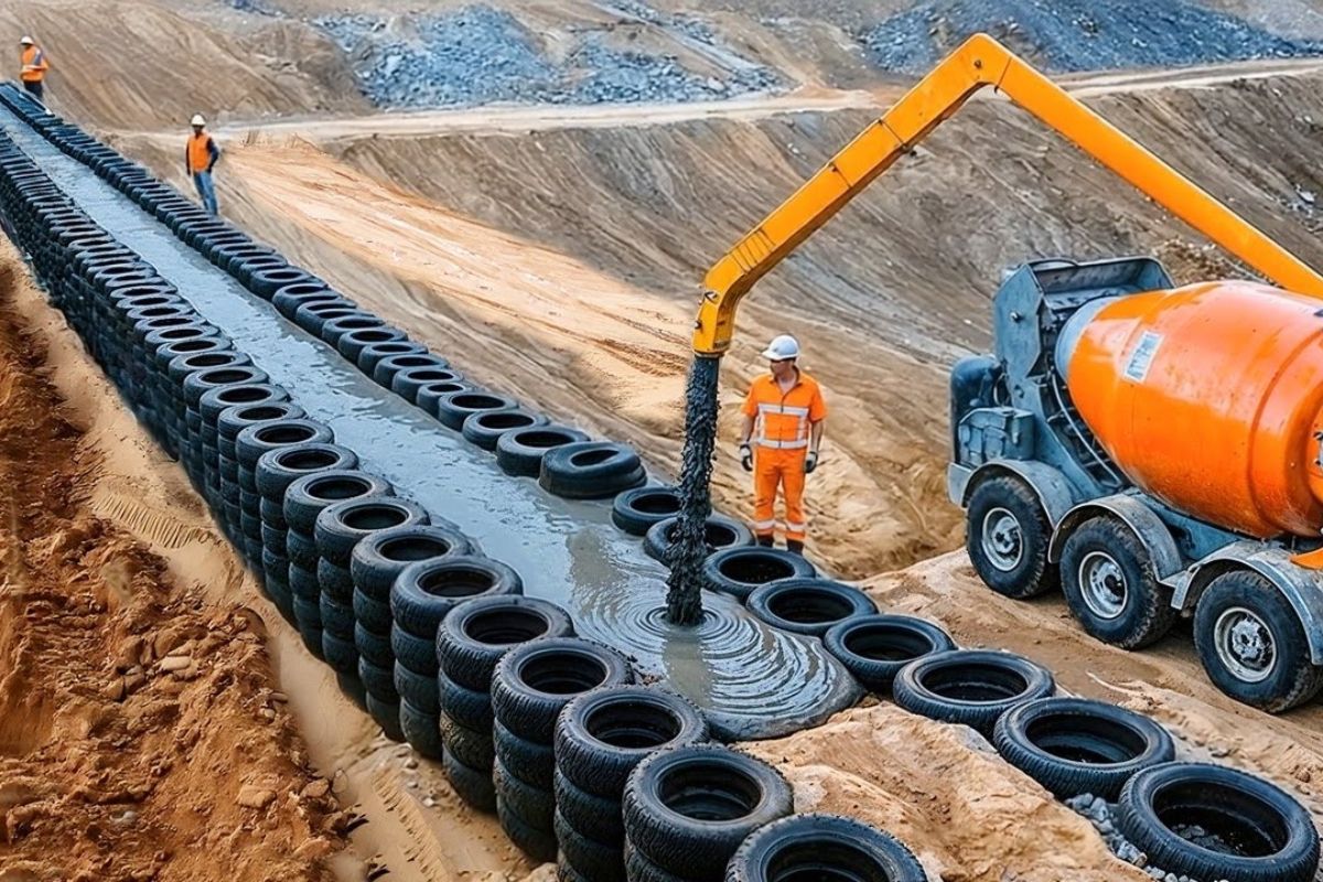 Technical expertise in civil construction using Airium, hydraulic roofing, laser robots, and insulation that accelerates wall construction in a single day, sealing and waterproofing, transforming the construction site with click modules and rapid execution.