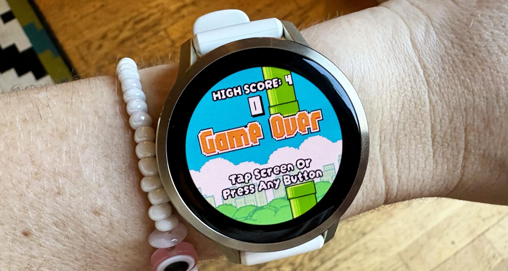 Flappy Bird on a Garmin? This $2 app is pure chaos in the best way