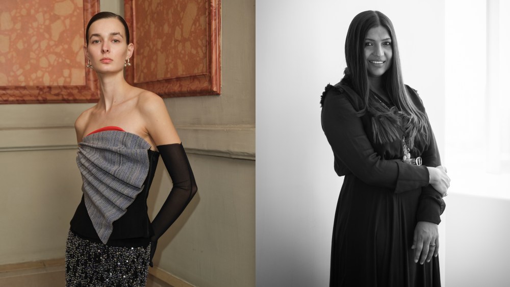 A look by Chorus, Karishma Swali, cofounder of Chorus