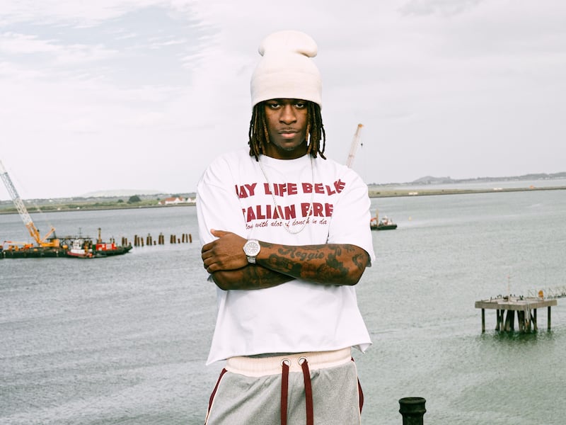 Since the Talk of the Town remix, everything has changed for Dundalk rapper Reggie. Photograph: Alex McDonnell