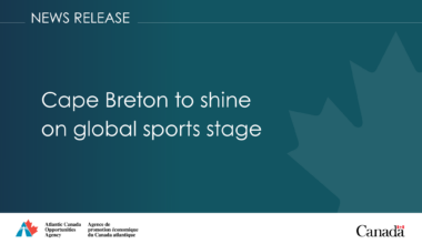 Cape Breton to shine on global sports stage