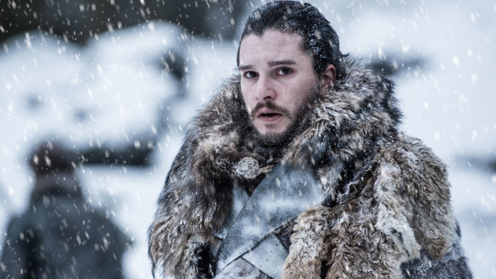 Jon Snow (Kit Harington) beyond the Wall in Game of Thrones Season 7