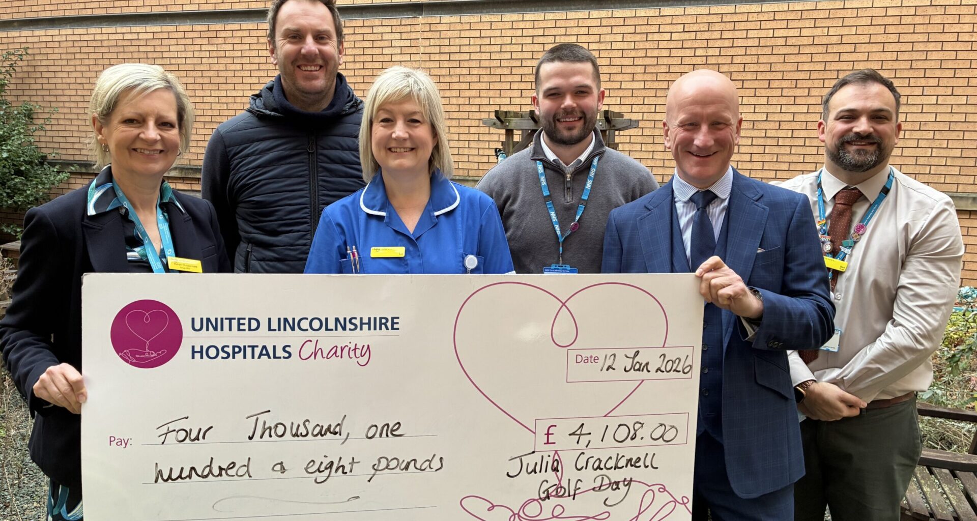 Charity golf day raises over £4,000 for cancer treatments