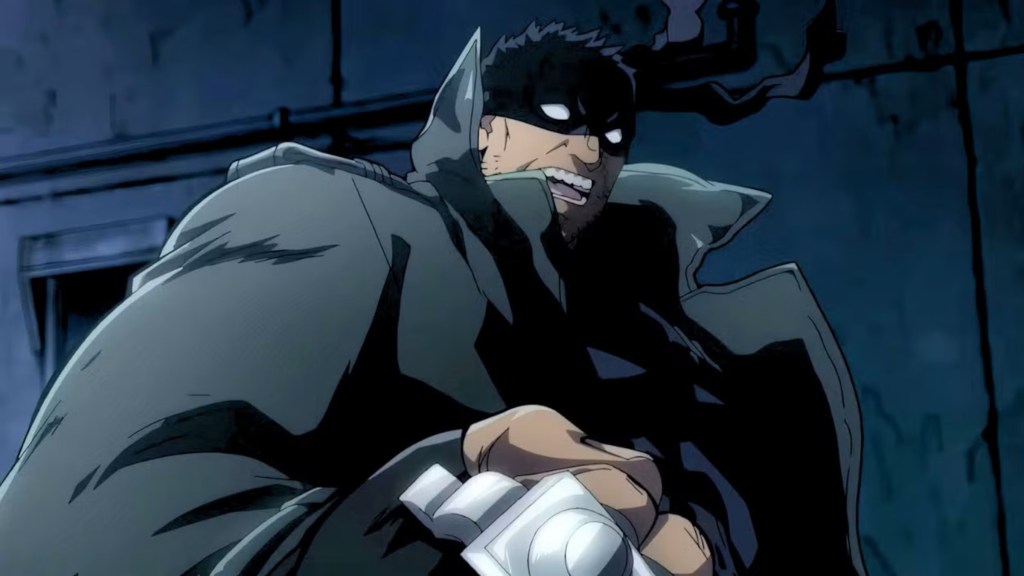 Knuckleduster making a fist in My Hero Academia: Vigilantes