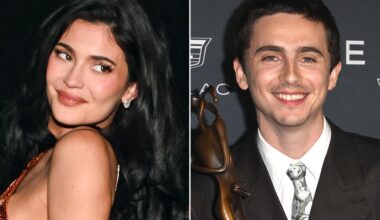 Kylie Jenner Supports Boyfriend Timothée Chalamet at Awards Gala: Photos