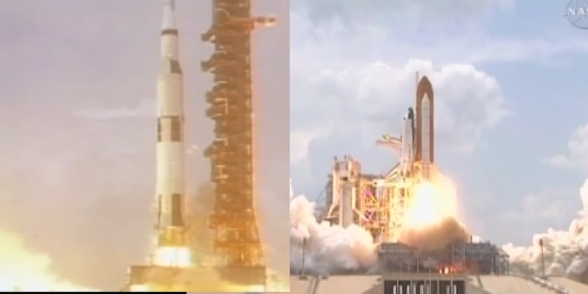 Historic NASA test structures demolished at Marshall Space Flight Center