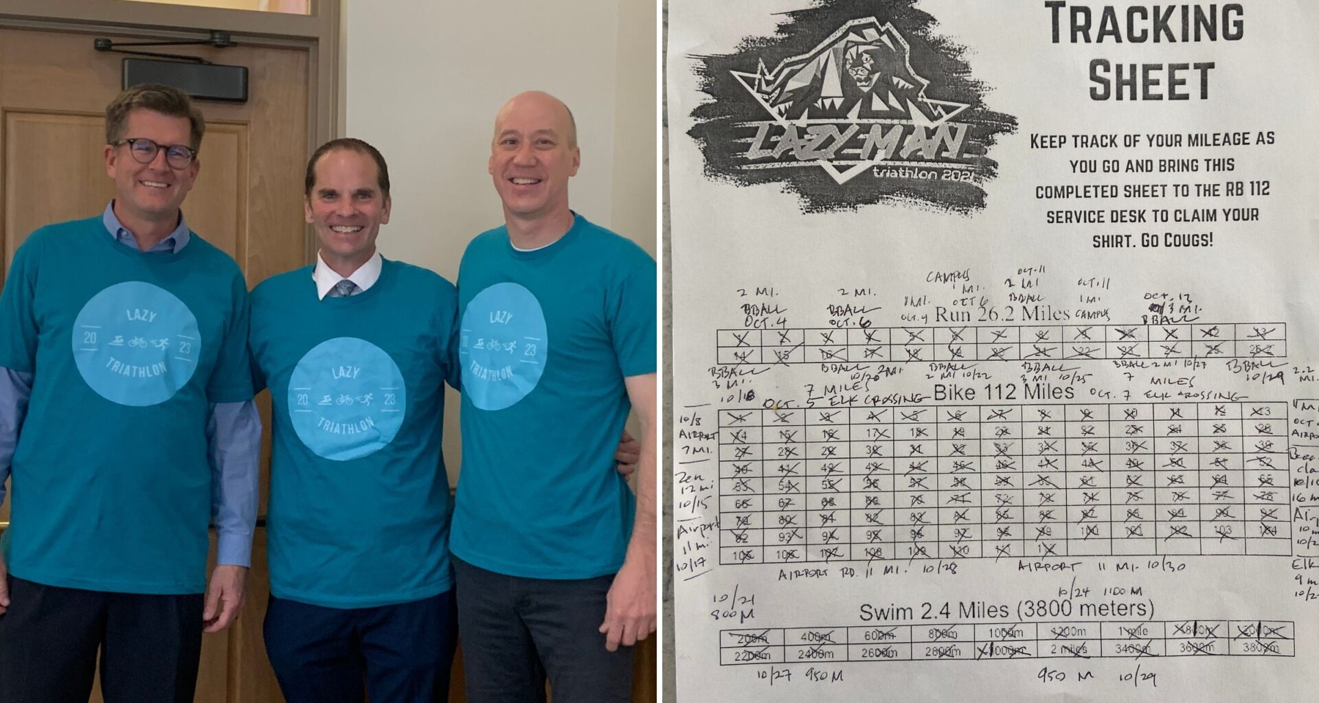 Brigham Young University’s “Lazy Triathlon” gives athletes a month to complete the 140.6 distance of an Ironman in a flexible, community-building format.