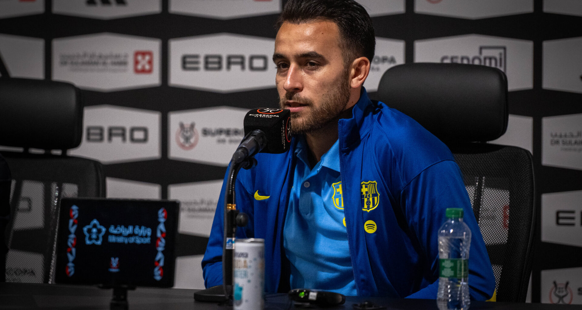 Eric Garcia says Super Cup final comes at 'a good time' for Barça