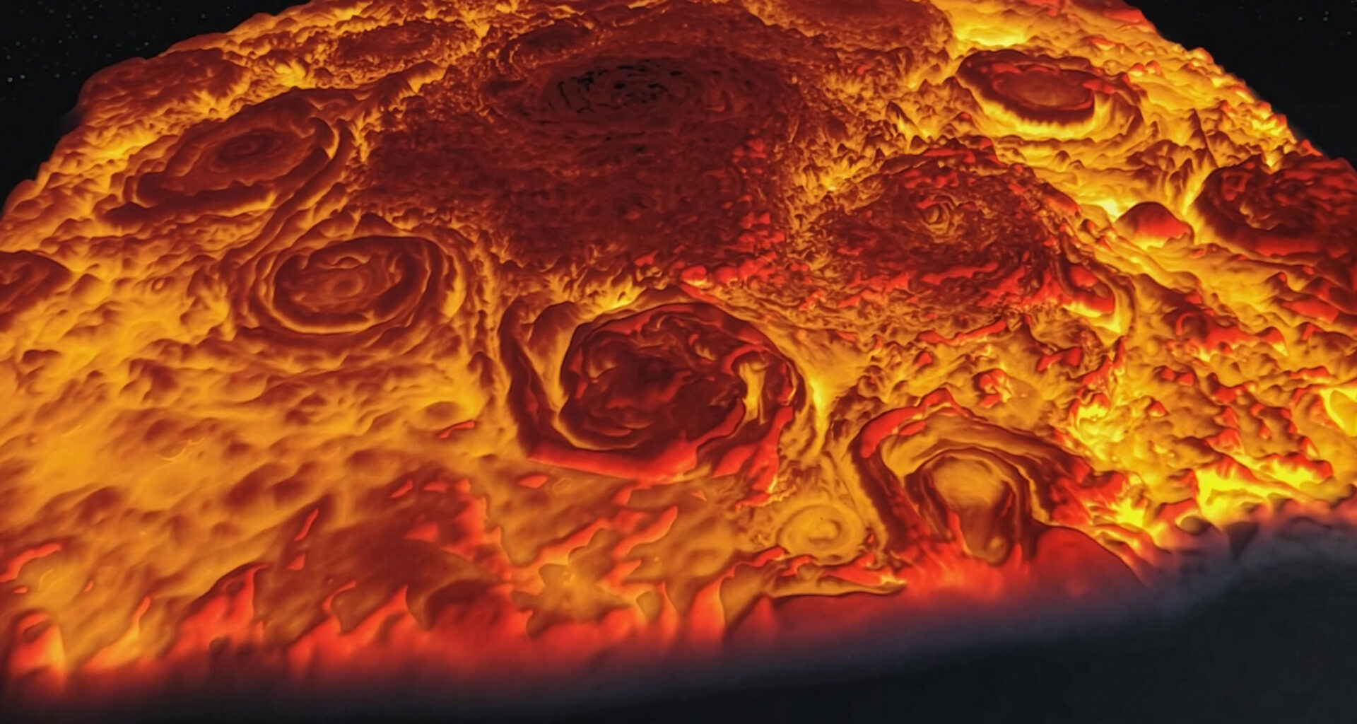 Polar weather on Jupiter and Saturn hints at the planets’ interior details | MIT News