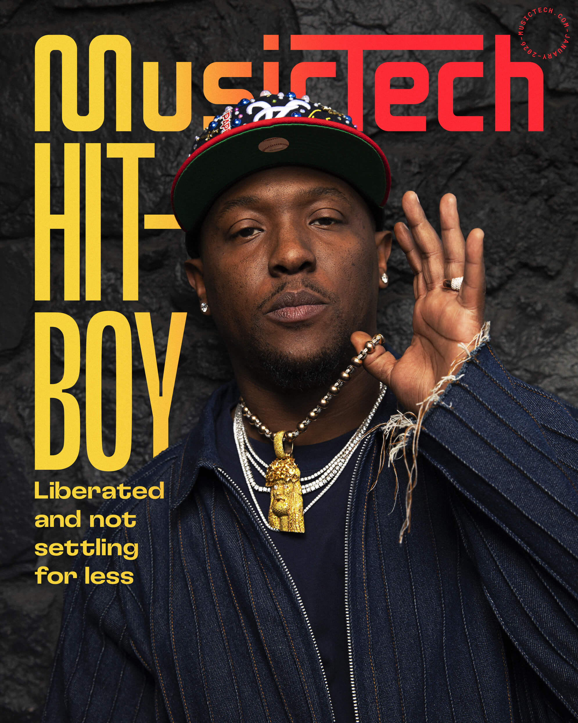 Hit-Boy on the MusicTech Cover (2026), photo by Bradley Meinz