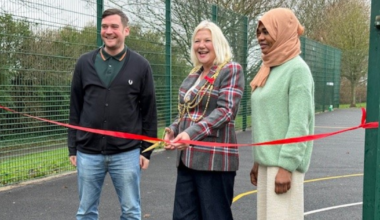 Official opening of ‘good as new’ recycled games area
