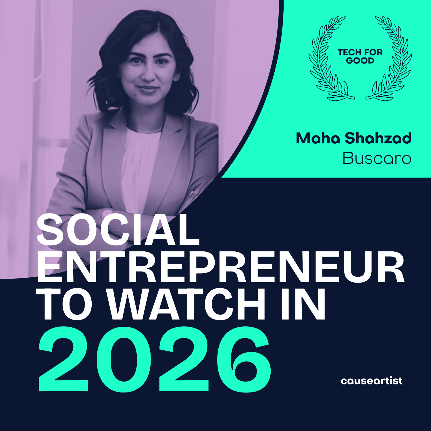 Maha Shahzad founder of BusCaro