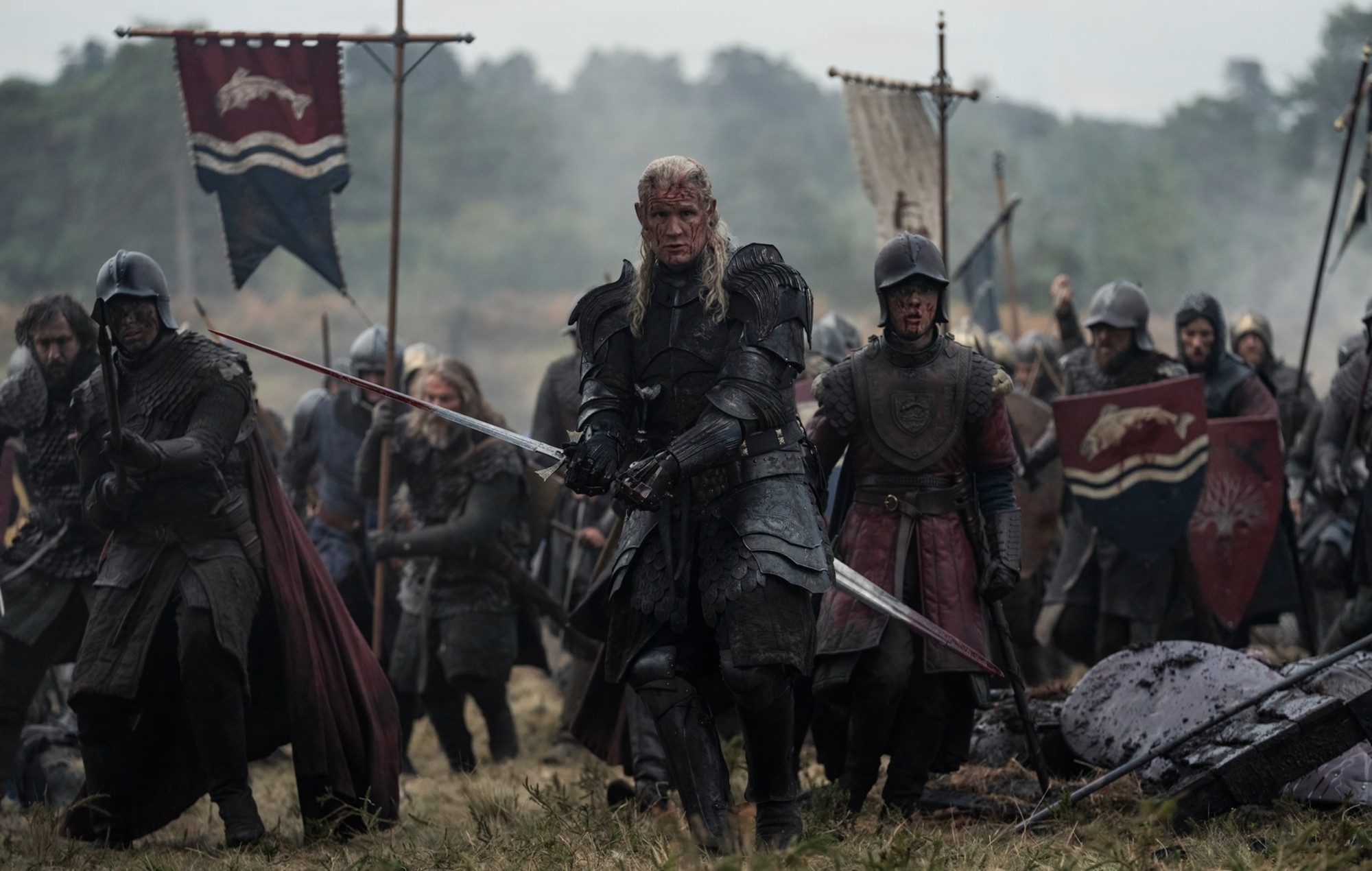 Matt Smith in 'House Of The Dragon' season 3. 